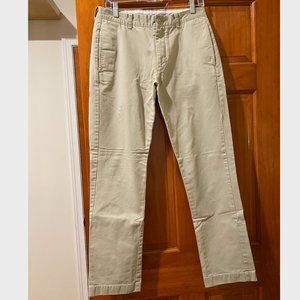 J. Crew Chino Pants in light khaki - 31W 32L